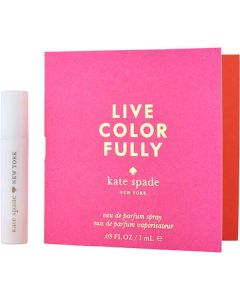 Kate Spade Live Colorfully Eau De Parfum Spray Vial On Card For Women