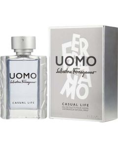 Salvatore Ferragamo Uomo Casual Life Edt Spray 3.4 Oz For Men