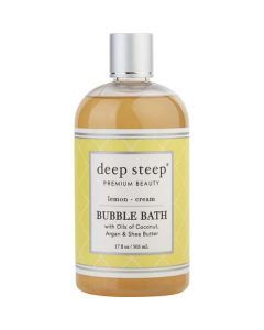 Deep Steep Lemon Cream Bubble Bath --503ml/17oz For Unisex