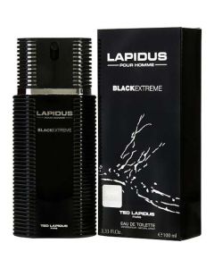 Lapidus Pour Homme Black Extreme Edt Spray 3.3 Oz For Men