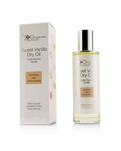 The Organic Pharmacy Sweet Vanilla Dry Oil - Multi-use For Face, Body & Hair  --100ml/3.4oz For Women