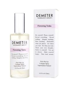 Demeter Flowering Tonka Cologne Spray 4 Oz For Unisex