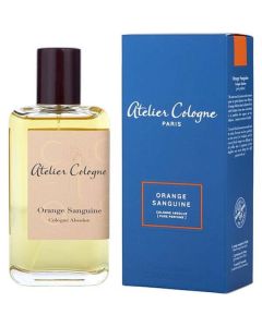 Atelier Cologne Orange Sanguine Cologne Absolue Pure Perfume 3.3 Oz With Removable Spray Pump For Unisex