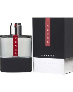 Prada Luna Rossa Carbon Edt Spray 3.4 Oz For Men