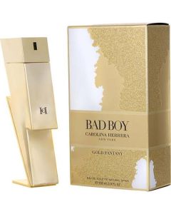 Ch Bad Boy Gold Fantasy Edt Spray 3.4 Oz (collector's Edition 2022) For Men