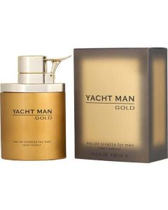 Yacht Man Gold Edt Spray 3.4 Oz For Men