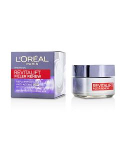 L'oreal Revitalift Filler Renew Replumping Care Anti-ageing Day Cream - All Skin Types, Even Sensitive --50ml/1.7oz For Women