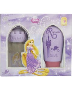 Tangled Rapunzel Edt Spray 1.7 Oz (castle Packaging) & Shower Gel 2.5 Oz For Women