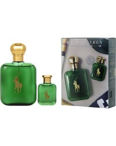 Polo Edt Spray 4 Oz & Edt 0.5 Oz For Men