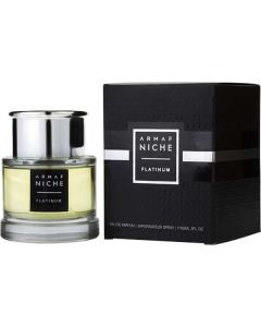 Armaf Niche Platinum Eau De Parfum Spray 3 Oz For Men