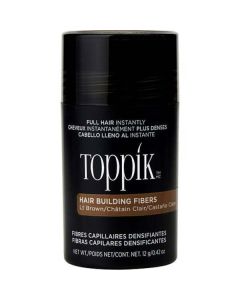 Toppik Hair Building Fibers Light Brown Regular 12g/0.42 Oz For Unisex