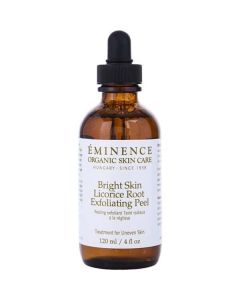 Eminence Bright Skin Licorice Root Exfoliating Peel (with 35 Dual-textured Cotton Rounds) --118ml/4oz For Women