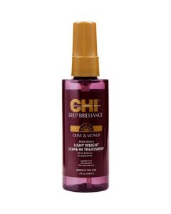 Chi Deep Brilliance Olive & Monoi Shine Serum Lightweight Leave-in Treatment 3 Oz For Unisex