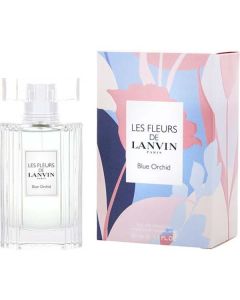 Les Fleurs De Lanvin Blue Orchid Edt Spray 1.7 Oz For Women