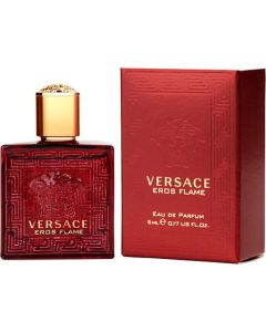 Versace Eros Flame Eau De Parfum 0.17 Oz Mini For Men