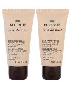 Nuxe Reve De Miel Hand & Nail Cream Duo --2 X 50ml/1.7oz For Women