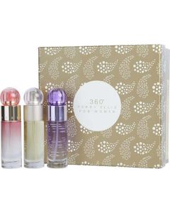 Perry Ellis 360 Variety Perry Ellis 360 Edt & Perry Ellis 360 Coral Eau De Parfum & Perry Ellis 360 Purple Eau De Parfum And All Are Spray 1 Oz For Women