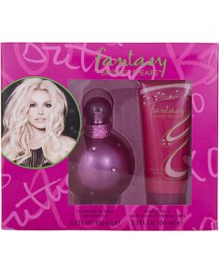 Fantasy Britney Spears Eau De Parfum Spray 3.3 Oz & Body Souffle 3.3 Oz For Women