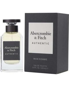 Abercrombie & Fitch Authentic Edt Spray 3.4 Oz For Men