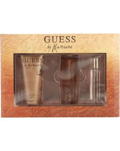 Guess By Marciano Eau De Parfum Spray 3.4 Oz & Body Lotion 6.7 Oz & Eau De Parfum Spray 0.5 Oz For Women