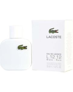 Lacoste L.12.12 Blanc Edt Spray 1.6 Oz For Men