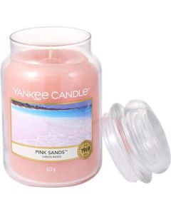 Yankee Candle Pink Sands Scented Large Jar 22 Oz For Unisex