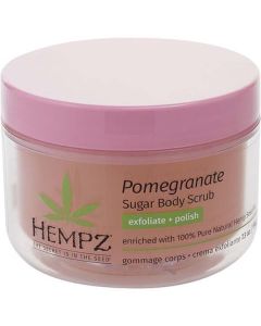 Hempz Pomegranate Sugar Body Scrub --176g/7.3oz For Unisex