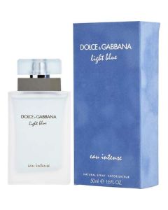 D & G Light Blue Eau Intense Eau De Parfum Spray 1.6 Oz For Women