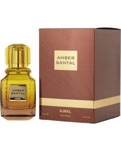 Ajmal Amber Santal Eau De Parfum Spray 3.4 Oz For Unisex