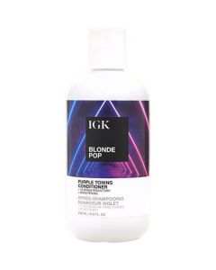 Igk Blonde Pop Purple Toning Conditioner 8 Oz For Women