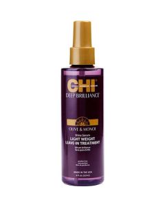 Chi Deep Brilliance Olive & Monoi Shine Serum Lightweight Leave-in Treatment 6 Oz For Unisex