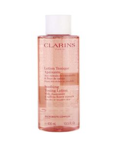 Clarins Soothing Toning Lotion With Chamomile & Saffron Flower Extracts - Very Dry Or Sensitive Skin  --400ml/13.5oz For Women