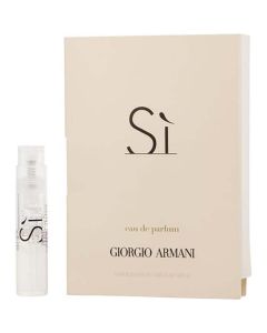 Armani Si Eau De Parfum Spray Vial On Card For Women