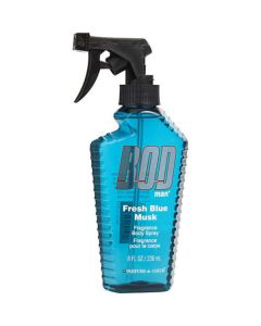 Bod Man Fresh Blue Musk Fragrance Body Spray 8 Oz For Men