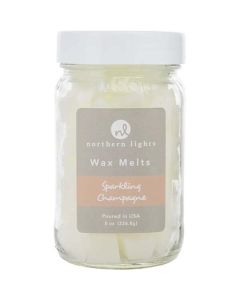 Sparkling Champagne Scented Simmering Fragrance Chips - 8 Oz Jar Containing 100 Melts For Unisex