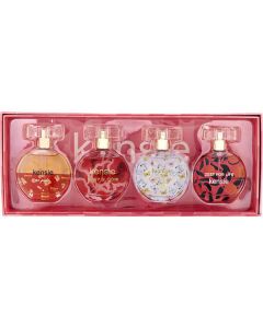 Kensie Variety 4 Pc Women's Coffret With So Pretty & Rosy Bloom & Buttercup Babe & Zest For Life And All Are Eau De Parfum Spray 0.68 Oz For Women