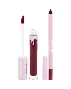 Kylie By Kylie Jenner Matte Lip Kit: Matte Liquid Lipstick 3ml + Lip Liner 1.1g - # 403 Bite Me Matte  --2pcs For Women