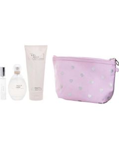 Lovely Sheer Sarah Jessica Parker Eau De Parfum Spray 3.4 Oz & Body Lotion 6.7 Oz & Eau De Parfum Pen Spray 0.51 Oz Mini & Bag For Women