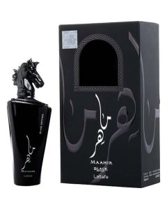 Lattafa Maahir Black Edition Eau De Parfum Spray 3.4 Oz For Unisex