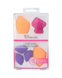 Real Techniques Miracle Sponges --6 Pcs For Women