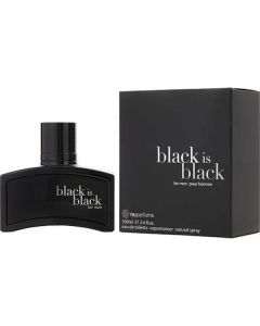 Black Is Black  Edt Spray 3.4 Oz For Men