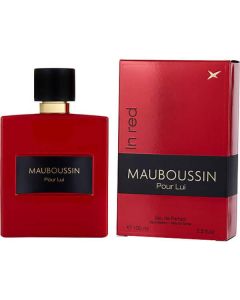 Mauboussin Pour Lui In Red Eau De Parfum Spray 3.3 Oz For Men