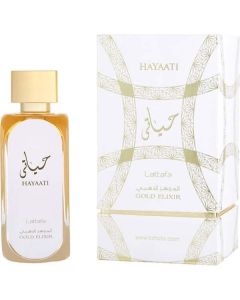 Lattafa Hayaati Gold Elixir Eau De Parfum Spray 3.4 Oz For Men