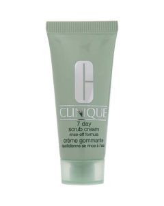 Clinique 7 Day Scrub Cream Rinse Off Formula (travel Size) --15ml/0.5oz For Women