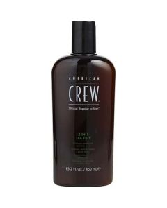 American Crew 3 In 1 Tea Tree (shampoo, Conditioner, Body Wash) 15.2 Oz For Men