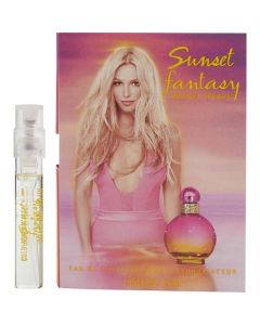 Sunset Fantasy Britney Spears Edt Spray Vial On Card For Women