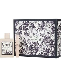 Gucci Bloom Nettare Di Fiori Eau De Parfum Intense Spray 3.3 Oz & Eau De Parfum Intense Rollerball 0.25 Oz Mini For Women