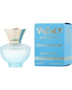 Versace Dylan Turquoise Edt 0.17 Oz Mini For Women