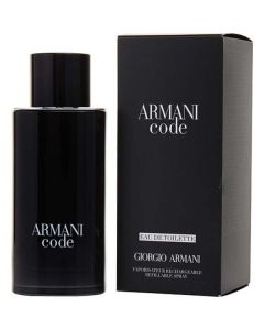 Armani Code Edt Spray Refillable 4.2 Oz For Men