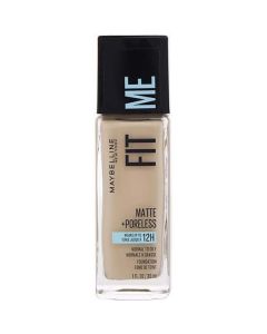 Maybelline Fit Me Matte + Poreless Liquid Foundation - # 110 Porcelain --30ml/1oz For Women